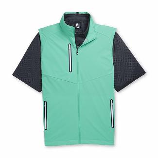 Men's Footjoy Golf Vest Green NZ-278476